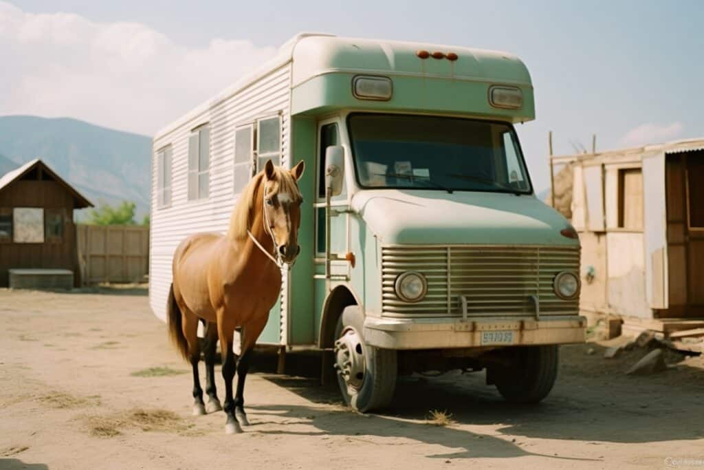 assurance van de transport cheval