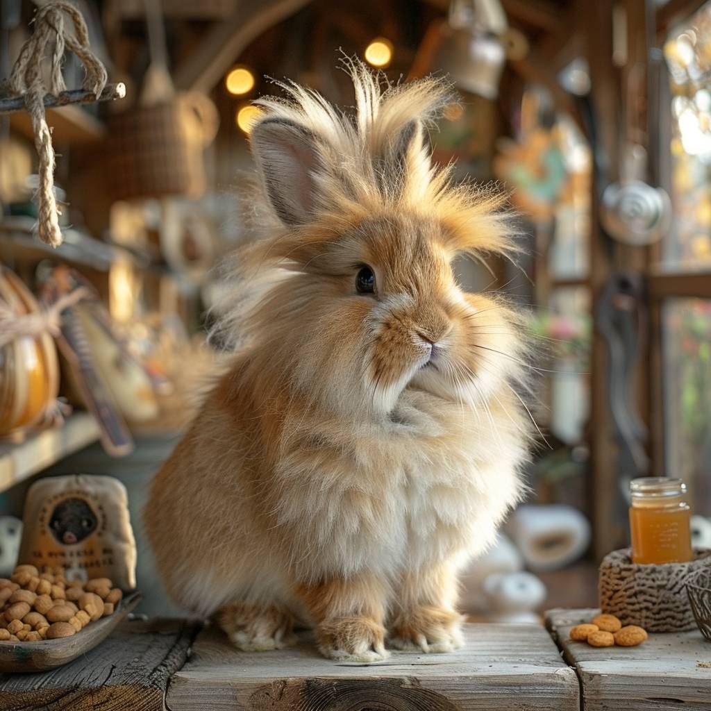 Caractéristiques physiques et comportementales du lapin tête de lion