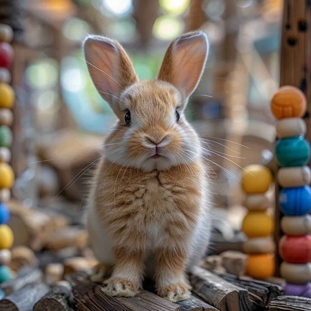 Les types de jouets adaptés pour votre lapin