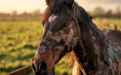 Dermatophilose chez le cheval : Symptômes et traitement des infections cutanées