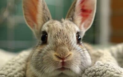 Gales auriculaires chez le lapin : Symptômes et solutions pour un traitement efficace