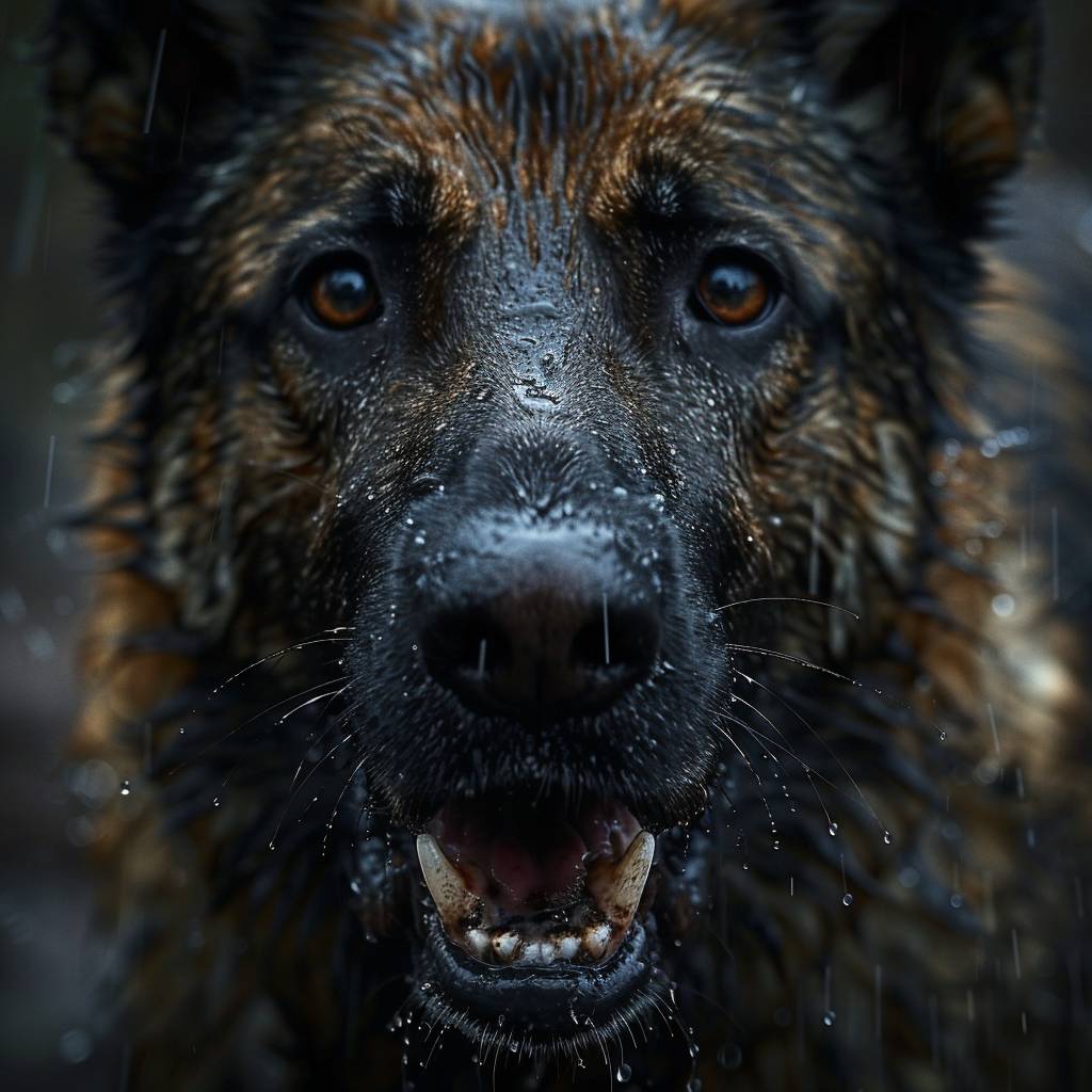 Les symptômes de la rage chez le chien