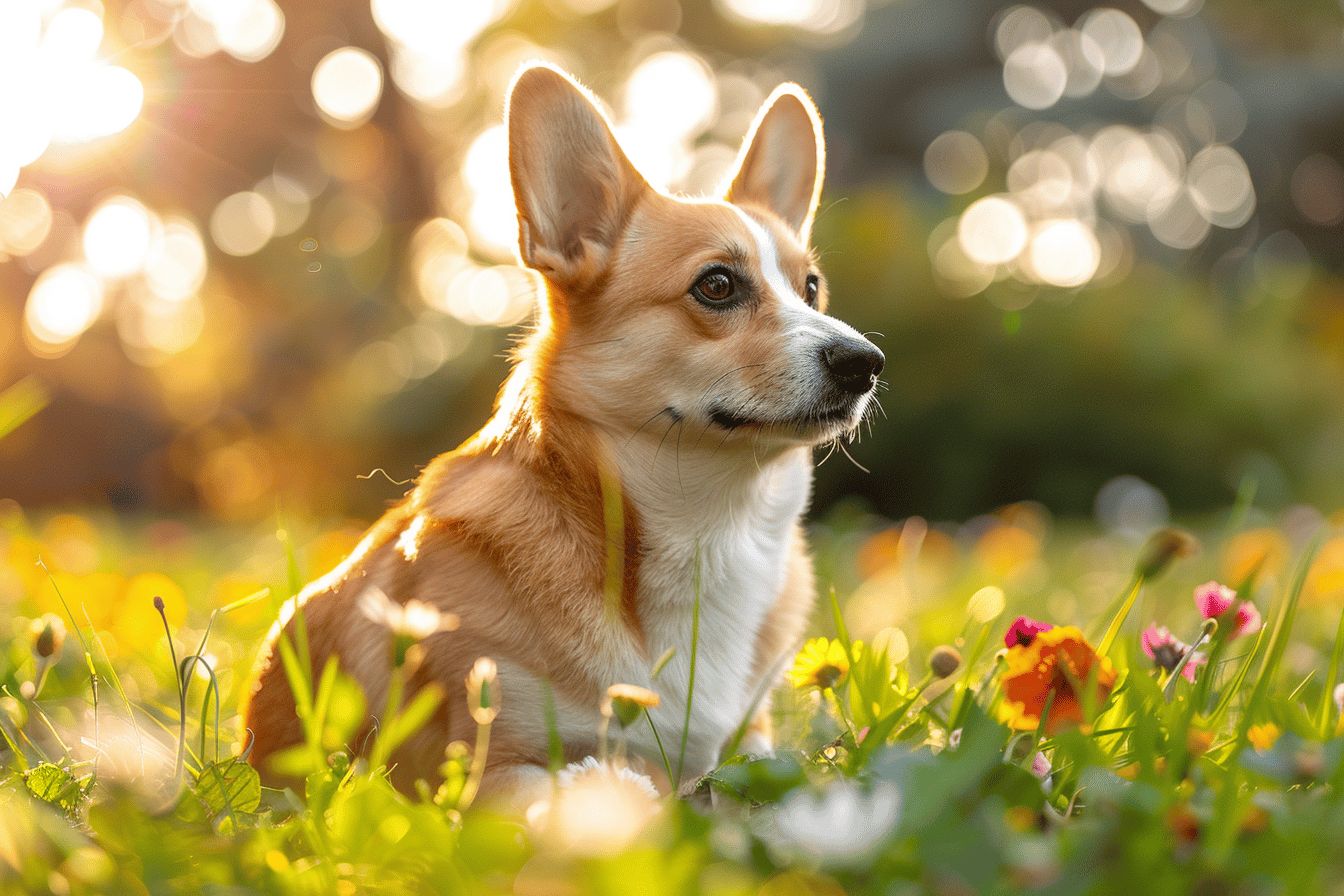 Chien heureux avec une médaille de mutuelle  
Couverture canine optimisée pour l'année à venir